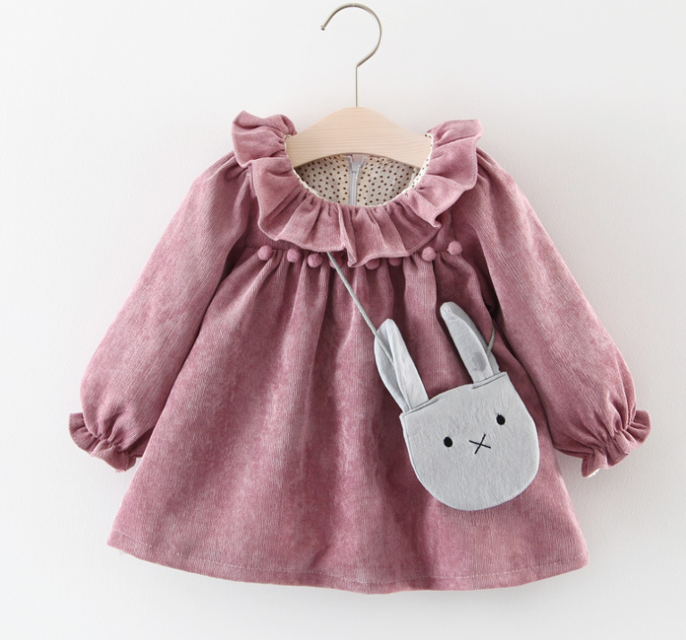 Long-sleeved princess dress for Baby Girls