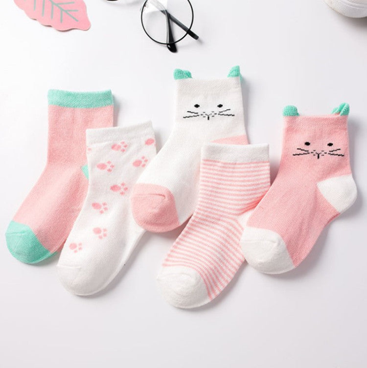 Autumn winter new Korean Edition lovable child socks