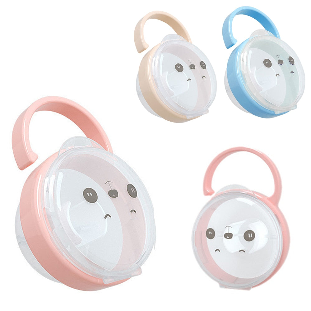 Portable universal baby pacifier box