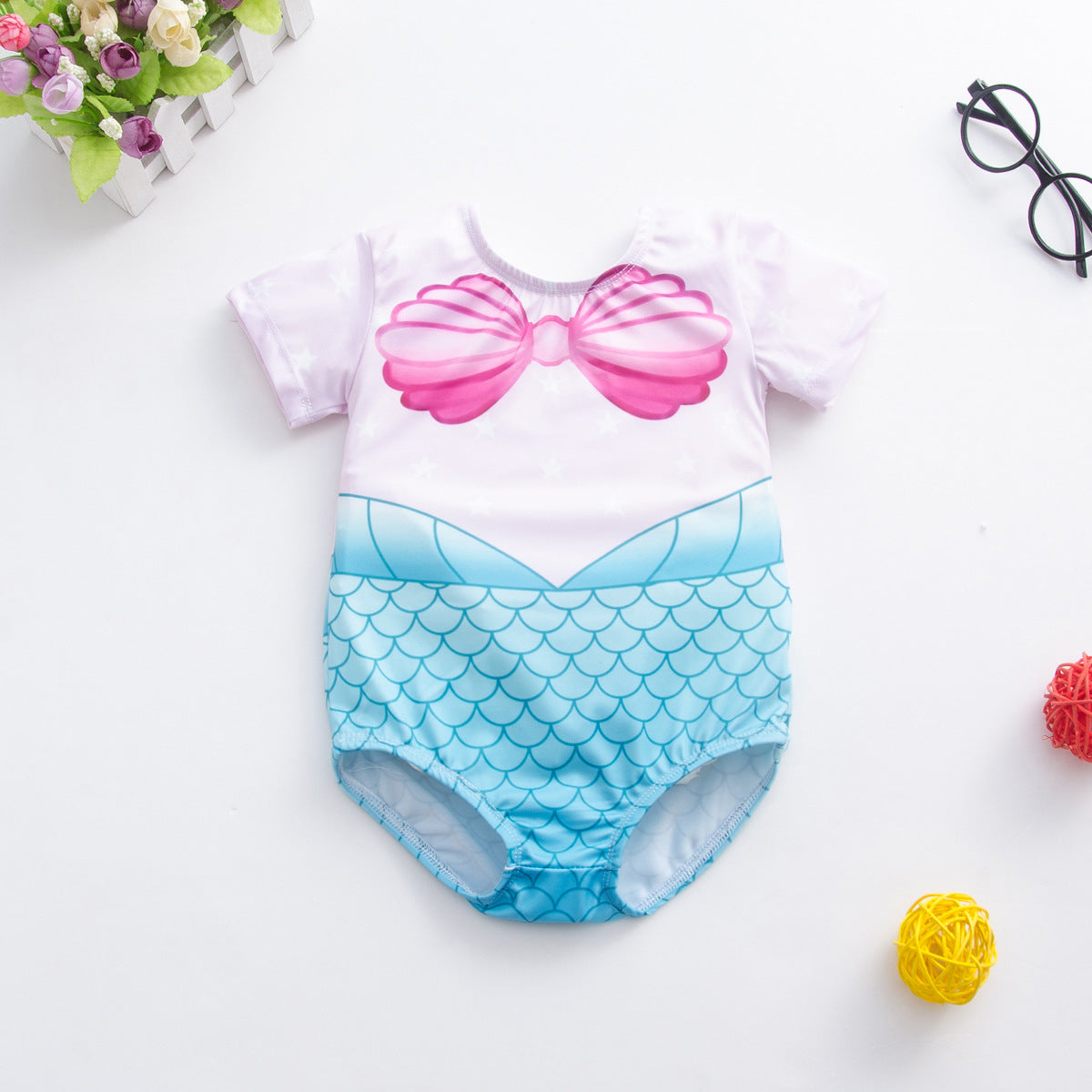 Summer Swimsuit Little Girl Toddler Baby Ladies Bikini Set Fruit Print