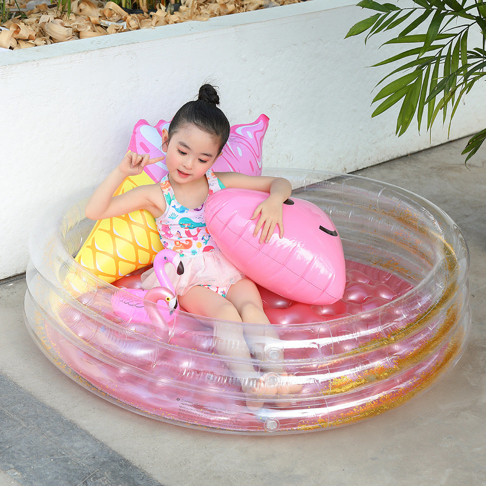Inflatable Pool Circular Circular Ocean Ball Pool Household Baby Bath Tub