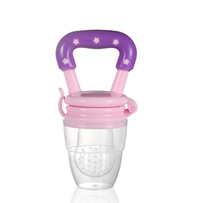 Baby Food Feeder: Pacifier Clip Holder with Teether, Fruit Feeder, and Silicone Teething Toys for Infants