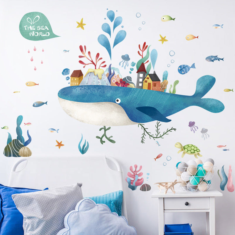 Self-Adhesive Wall Stickers: Creative Wallpaper for Living Room and Bedside Décor