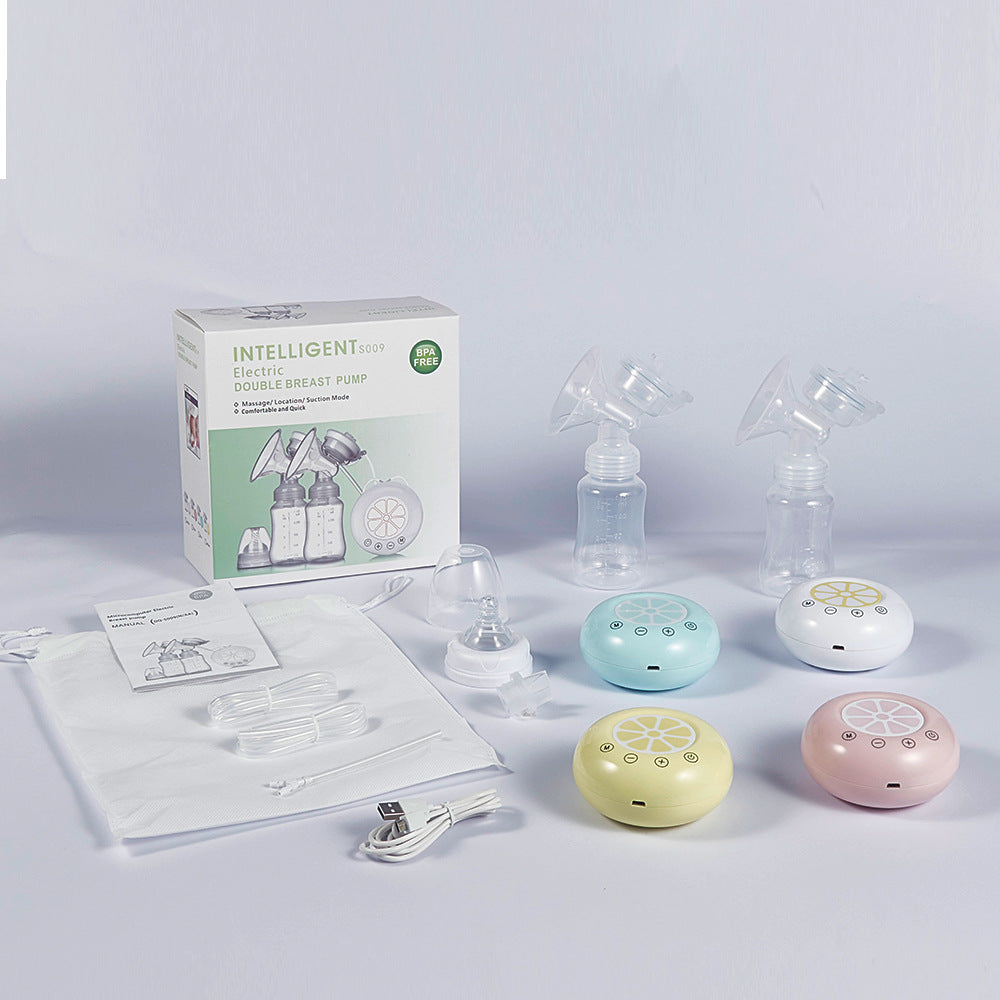 USB plug-in bilateral breast pump, electric breast pump, automatic breast pump