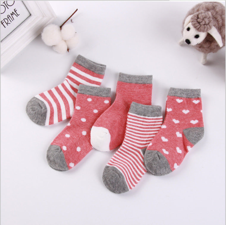 Autumn winter new Korean Edition lovable child socks