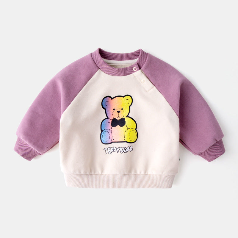 Baby Sweater Spring Style Foreign Children's Bottoming Shirt